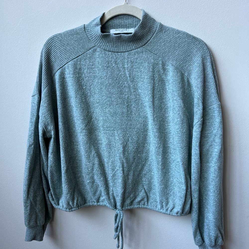 Green Lightweight Cozy Sweater